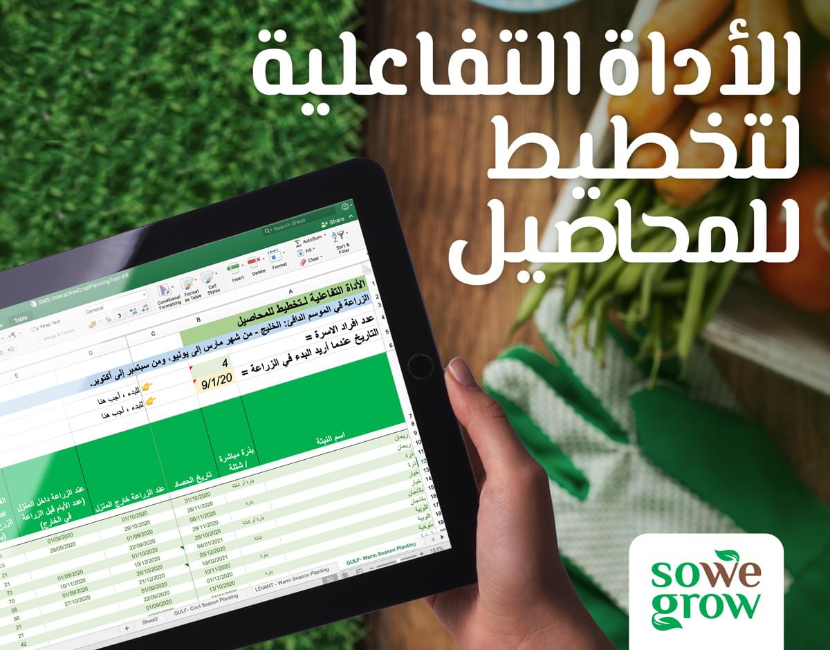استشارة خاصة بالزراعة واحد لواحد : احجز جلسة تدريب خاصة مع خبير الزراعة ناصر ريغو من ‏ SoWeGrow | في حقل الريحان